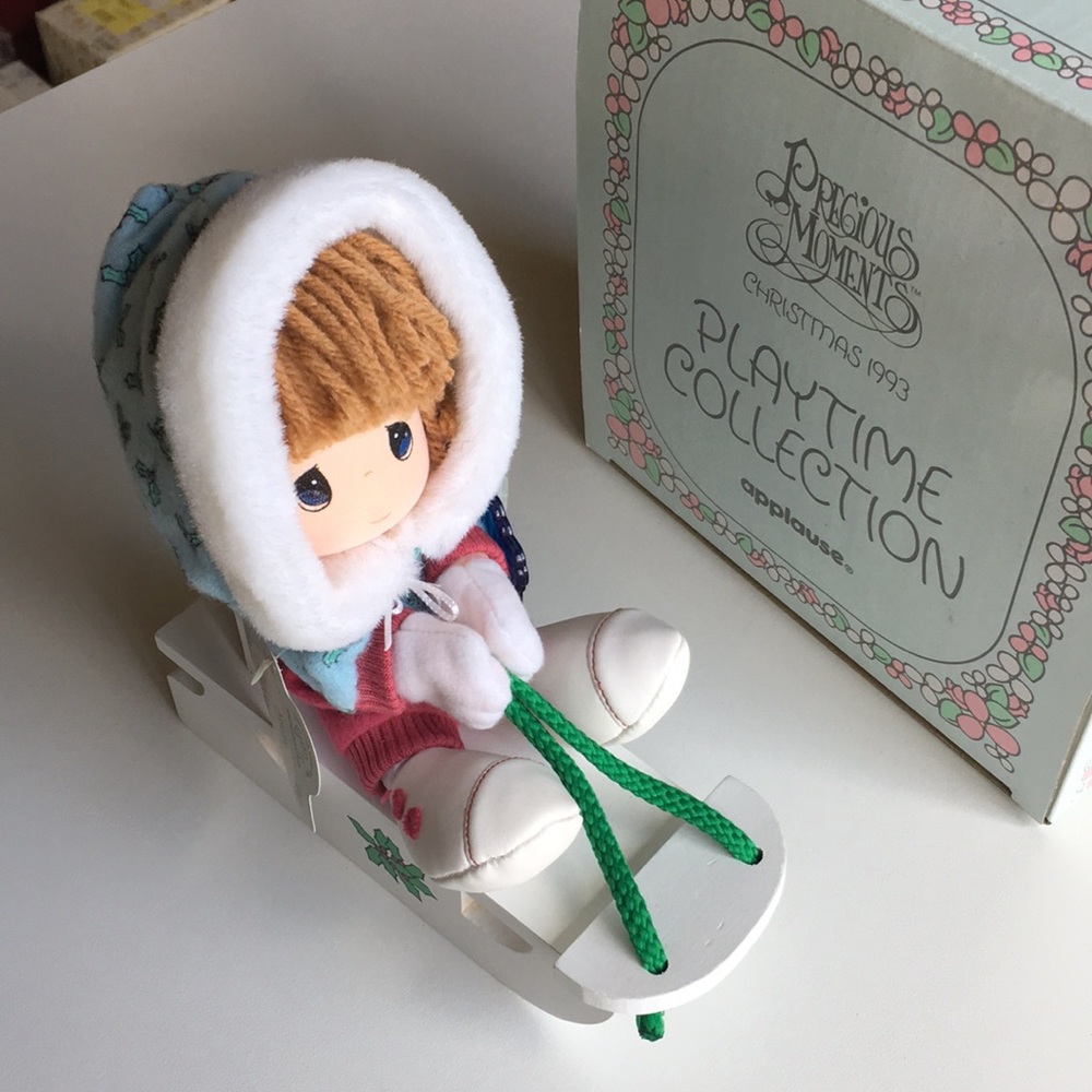 Precious Moments Playtime Collection Christmas ‘93